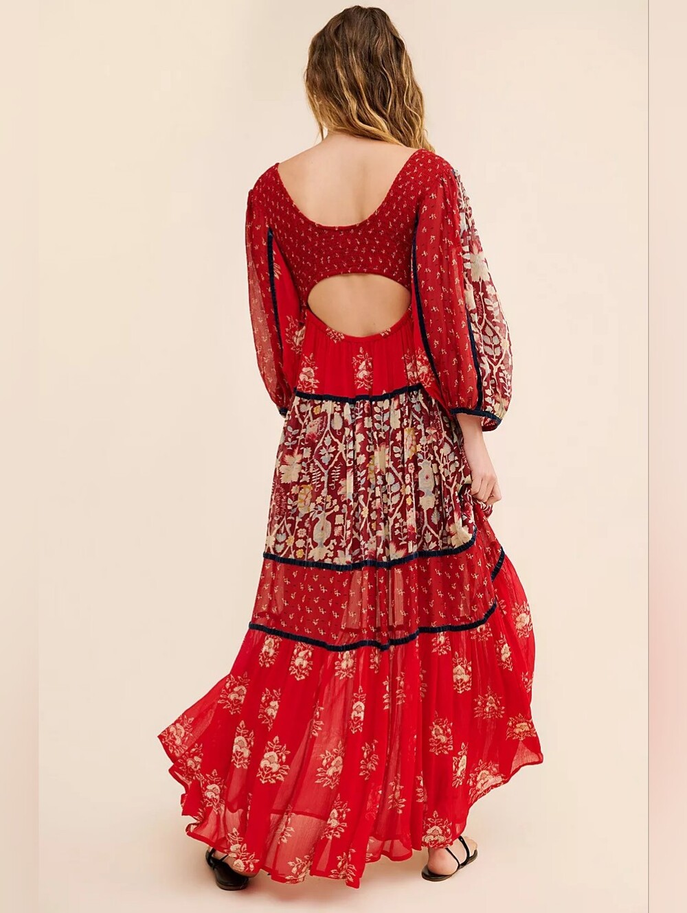 Free People Bali Laurel Maxi Dress - Picture 4 of 12